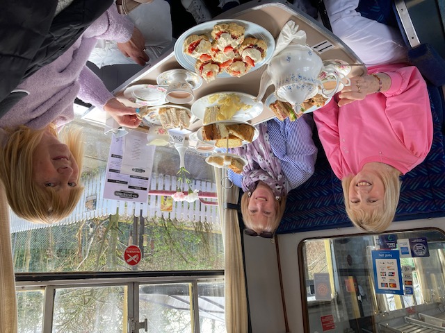 a volunteer enjoying archive cataloging at the Heritage  Centre